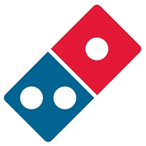 Domino’s Pizza Canada logo, representing Lewis Gelmon’s role as Master Franchisor who doubled store count through strategic lease negotiations